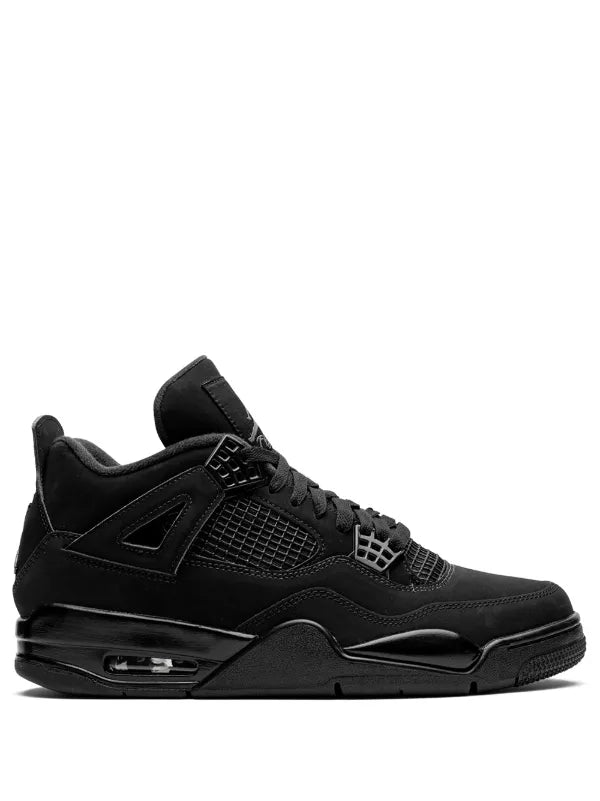 Nike Retro Jordan 4 Black Cat Sneaker Schwarz Limitiert Rarität Neu OVP