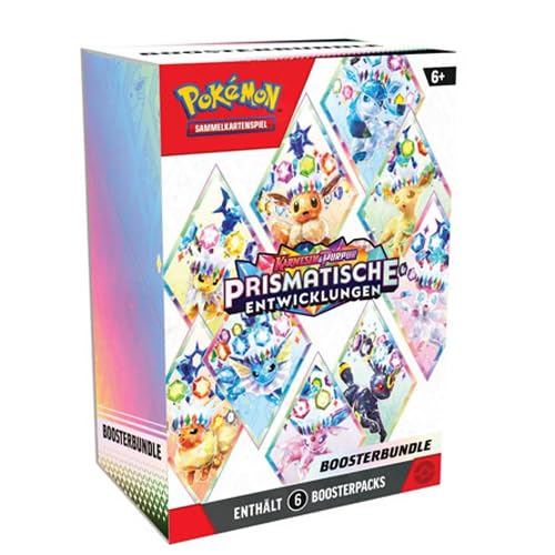 Pokémon Sammelkartenspiel – Prismatische Entwicklungen Boosterbundle (Deutsch)