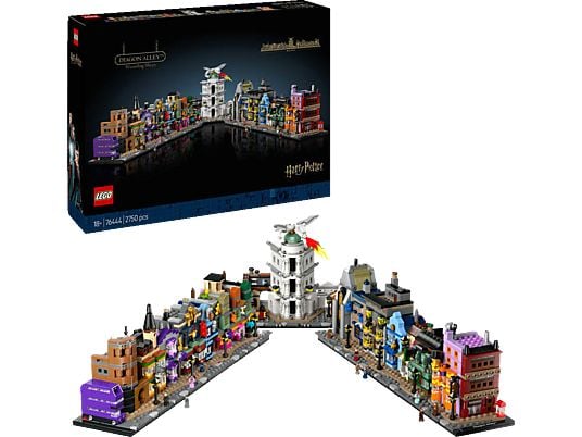 LEGO® Harry Potter™ 76444 – Diagon Alley™ Wizarding Shops (englische Version) Die Zauberläden aus der Winkelgasse™