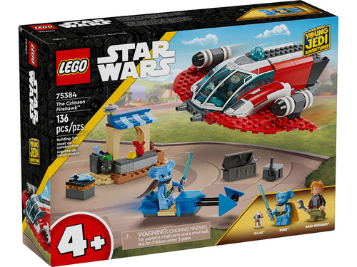 LEGO Star Wars 75384 Crimson Firehawk – Jedi Flugschiff Set | Original LEGO