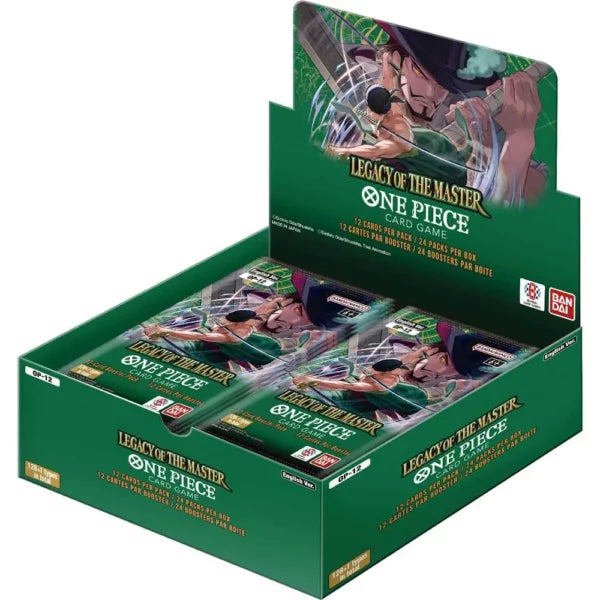 One Piece Card Game – OP-12 Display „Legacy of the Master“ (Sealed, 24 Boosterpacks)