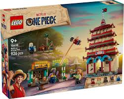LEGO ONE Piece - Showdown im Arlong Park - Interaktives Spielzeug mit 5 Minifiguren - Ruffy & Nami - 75638