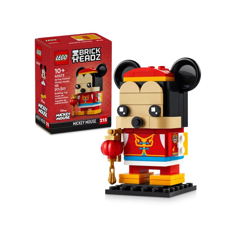 LEGO® BrickHeadz 41624 – Mickey Mouse (englische Version) Micky Maus